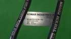 Komar #ES-5236-150, twin shaft shear shredder, counter rotating, anti-jam drive, 150 HP, 2019 - Image 8