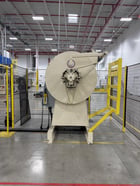 8000 lb. Colt #DHDR-800-24, servo feed line, 24" x .100" stock, overarm hold down, keeper arms, cabinet - Image 4