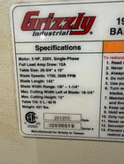 Grizzly #G0514X2B, vertical bandsaw - Image 2