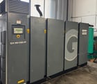 1056 cfm, 125 psi, Atlas Copco #GA160VSD, 160kw, full featured very low hours - Image 1