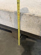 48" x 96" x 10" Starret, pink granite surface plate w/ stand, 33" floor to table - Image 6