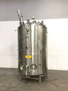 792 gallon DCI #3000L, Stainless Steel jacketed reactor / fermenter, 30 psi / FV @ 300°F, jacket rated 100 - Image 1