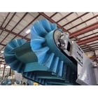 15" wide x 13.5' long Stainless Steel Cleated Slider Bed Incline Belt Conveyor - Image 3