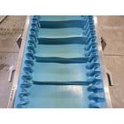 15" wide x 13.5' long Stainless Steel Cleated Slider Bed Incline Belt Conveyor - Image 4