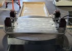 Abrasive Blast Systems #6048, blast cabinet, 2 turn table carts, 900 cfm dust collector - Image 7