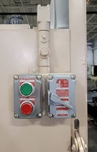 Abrasive Blast Systems #6048, blast cabinet, 2 turn table carts, 900 cfm dust collector - Image 9