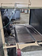 Abrasive Blast Systems #6048, blast cabinet, 2 turn table carts, 900 cfm dust collector - Image 10