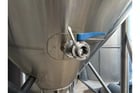 12,500 gallon JV Northwest, Stainless Steel Jacketed Cone Bottom Tank, 11' diameter x 29' height - Image 3