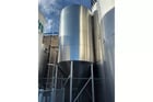 12,500 gallon JV Northwest, Stainless Steel Jacketed Cone Bottom Tank, 11' diameter x 29' height - Image 8