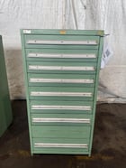 9 Drawer Stanley Vidmar cabinet - Image 1