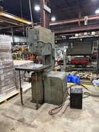 12" Doall #V-26, vertical band saw, w/ butt welder, 30.5" x30.5" table - Image 1