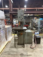 12" Doall #V-26, vertical band saw, w/ butt welder, 30.5" x30.5" table - Image 2