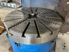 42" Bullard #Cutmaster, vertical turret lathe, 4-jaw chuck, 52" swing, 37" under rail, side head, 5 pos - Image 3