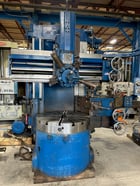 42" Bullard #Cutmaster, vertical turret lathe, 4-jaw chuck, 52" swing, 37" under rail, side head, 5 pos - Image 9