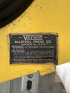 45 Ton, Verson #2050, mechanical press brake w/ dies, 66" capacity - Image 6