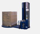 Lantech #Q-300, semi-automatic stretch wrapper, 25-35 loads/hr., 72" load size diagonal - Image 2