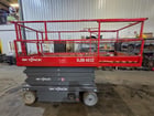 700 lb. SkyJack #SJ4632, scissor lift, 387' lift height, 42" x84" platform, solid rubber tires, 2019 - Image 2