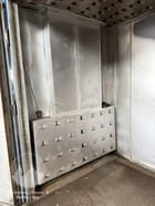 60" width x 84" H x 60" L Wisconsin Oven #EWN-55-7G, double door gas fired walk-in oven, 500°F - Image 6