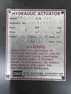 MTS #204.61, Hydraulic Actuator, 11 KIP (50kN), 6" dynamic stroke, 6.8" static, MTS hydraulic service - Image 2