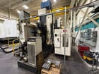 4.3" Toshiba, Shibaura #110R16, horizontal boring mill, Tosnuc 888 CNC Control, 55" x 63" full B-Axis rotary - Image 4
