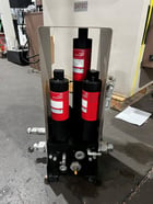 MTS #290.14, hydraulic service manifold, 50 GPM, pilot pressure, MTS piston accumulators - Image 2