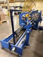 Dusenbery #3000-16, Baloney Slitter, 60" roll width, 15" max. roll diameter, 18" blade, Mitsubishi PLC AC - Image 2