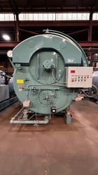 250 HP Cleaver-Brooks, 150 PSI, nat. gas, re-tubed, new controls, re-wired, guarantee/warranty 1997, ready to - Image 1