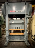 500 Ton, Niagara #BP2, 14" stroke, 32" Shut Height, 84" x 42" bed, 18-36 SPM, 1979 - Image 4