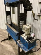 55 Ton, OTC, Hydraulic H-Frame Press, 15" open height, 32" between housings, 6-1/4" stroke, 3" cylinder rod - Image 2