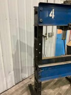 55 Ton, OTC, Hydraulic H-Frame Press, 15" open height, 32" between housings, 6-1/4" stroke, 3" cylinder rod - Image 6