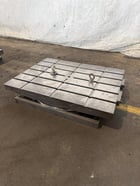 30" x 40" Devlieg, air lift rotary table - Image 2