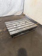 30" x 40" Devlieg, air lift rotary table - Image 3