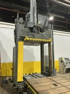 100 Ton, Reis #TUS-160, hydraulic mold spotting & tryout press, 4-post, 39.37" stroke, 41.33" open, 61" W x - Image 5