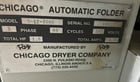 Chicago #S-12-2000, 4-Lane cross folder, VFD, LH discharge, 240 V., 1999 - Image 9