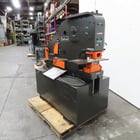 Scotchman #F1-5109-14M, 51 ton hydraulic ironworker punch, brake, shear, 5 HP, 460 V., 3 phase - Image 4