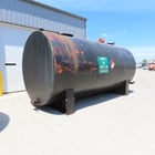 6000 Gallon aboveground steel single wall horizontal liquid saddle storage tank - Image 2
