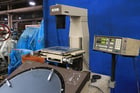 24" Mitutoyo #PV-600, vertical projection floor type optical comparator, 10X lens, Mitutoyo Micropak 2-Axis - Image 5