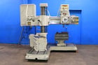 4' -9" Giddings & Lewis Bickford #ChipMaster, radial drill, right angle base, 2 box table, #4MT, 1983 - Image 1