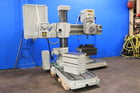 4' -9" Giddings & Lewis Bickford #ChipMaster, radial drill, right angle base, 2 box table, #4MT, 1983 - Image 2