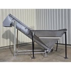 16" diameter x 10' long, MTC #MTCS-16-10, incline Stainless Steel screw auger conveyor - Image 3