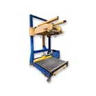 Flexicon, rear post bulk bag filler w/ powered roller conveyor - Image 2