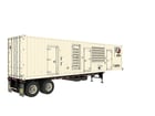 1000 KW Caterpillar #XQ1140, Mobile Diesel Generator Set, CAT C18 Engine, 120-600 Volt, 332 hours, 2024 - Image 3
