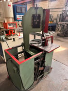 10" x 12" ER Maier #KM1012, Vertical Roll-In Bandsaw, 18" x 30" table, 9'10" - 10' 2" saw blade lengths, 1/4" - Image 3