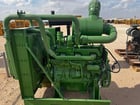 325 HP John Deere #6081, diesel engine, 2200 RPM, 4368 hours, radiator thru flywheel - Image 1