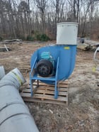 12000 cfm Nederman #NFSZ-3000, baghouse dust collector, reverse fan, 1830 sq.ft., 100 filter bags, 2014 - Image 3