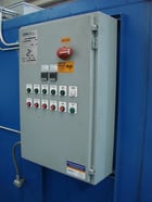 60" H x 60" width x 60" L Lewco, gas fired batch oven, 800&deg;F - Image 5