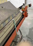 252" Bradbury, CNC hydraulic folding machine, .075" capacity, variable speed hydraulic power unit, 2007 - Image 7