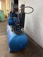 10 HP Wood, tank mounted air compressor, 200 psi, 230/460 V., 3-phase, 200 gallon tank - Image 4