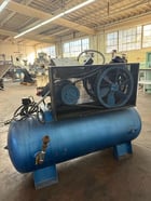 10 HP Wood, tank mounted air compressor, 200 psi, 230/460 V., 3-phase, 200 gallon tank - Image 8