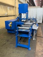 18" x 20" Marvel #81APC-II, vertical band saw, programmable stock feed, dual hydraulic vises - Image 6